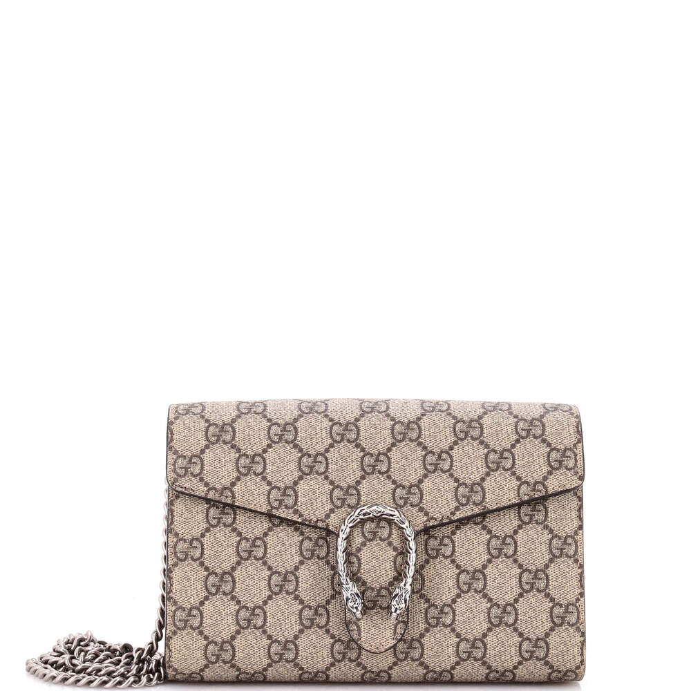 Gucci Dionysus Chain Wallet Gg Coated #296431G16B